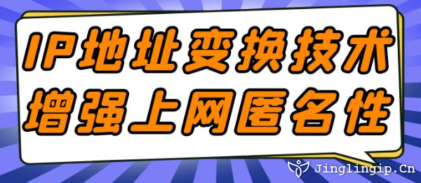 IP地址变换技术增强上网匿名性